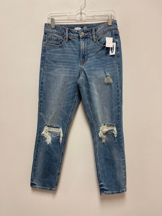 Blue Denim Jeans Straight Old Navy, Size 4
