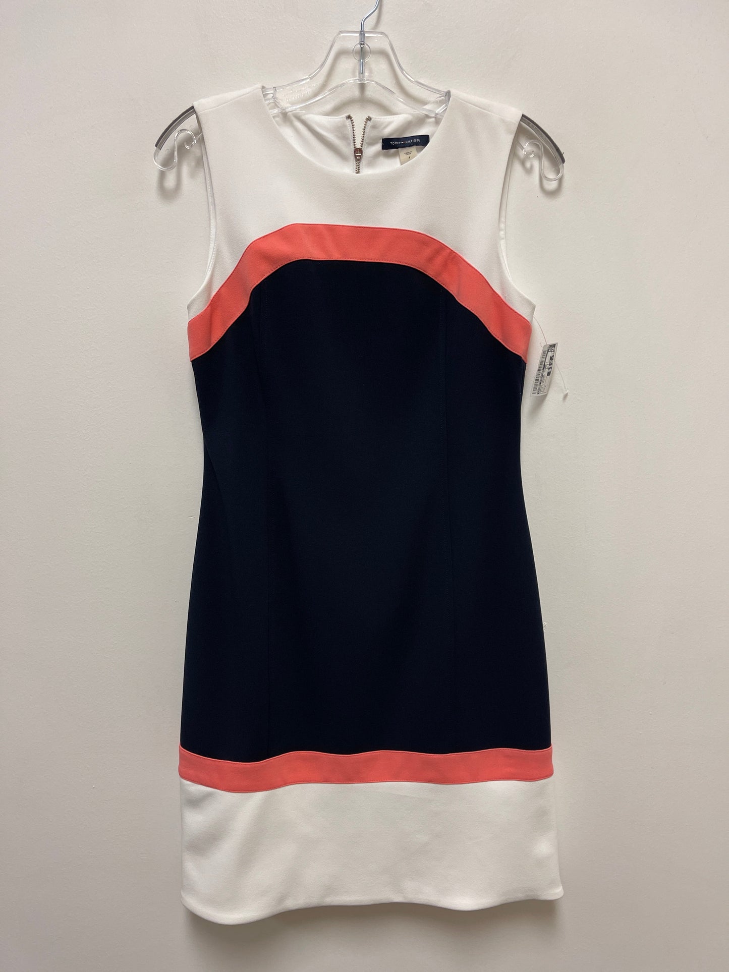 Blue & White Dress Casual Short Tommy Hilfiger, Size S