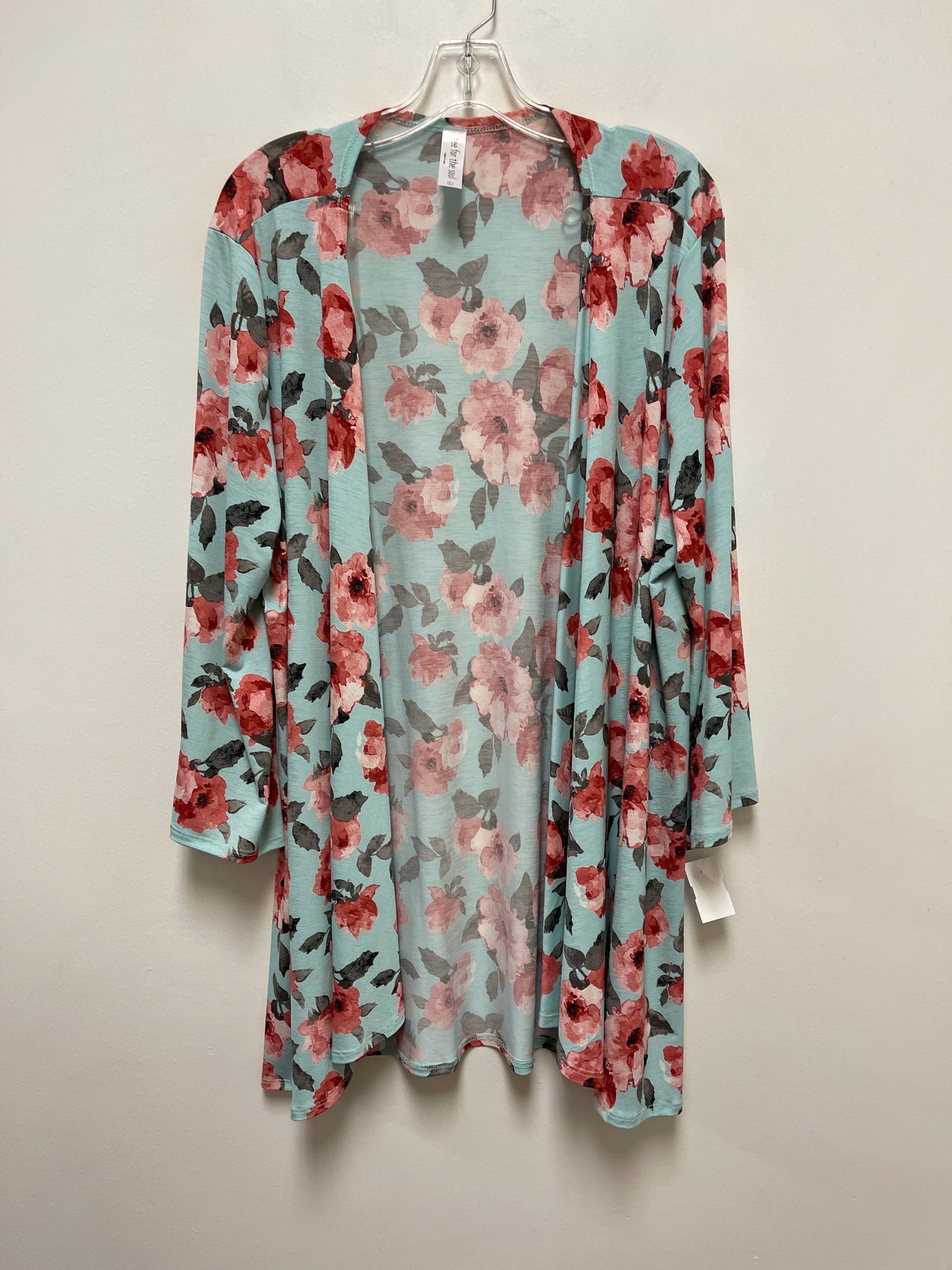 Floral Print Kimono Clothes Mentor, Size L