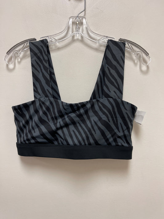 Black & Grey Athletic Bra Clothes Mentor, Size L