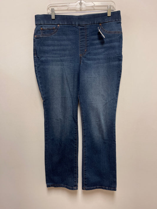 Blue Denim Jeans Skinny Kim Rogers, Size 14