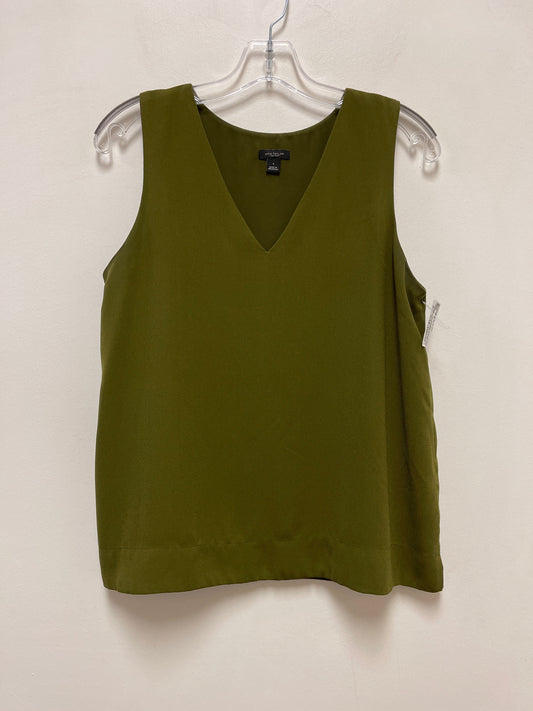 Green Top Sleeveless Ann Taylor, Size S