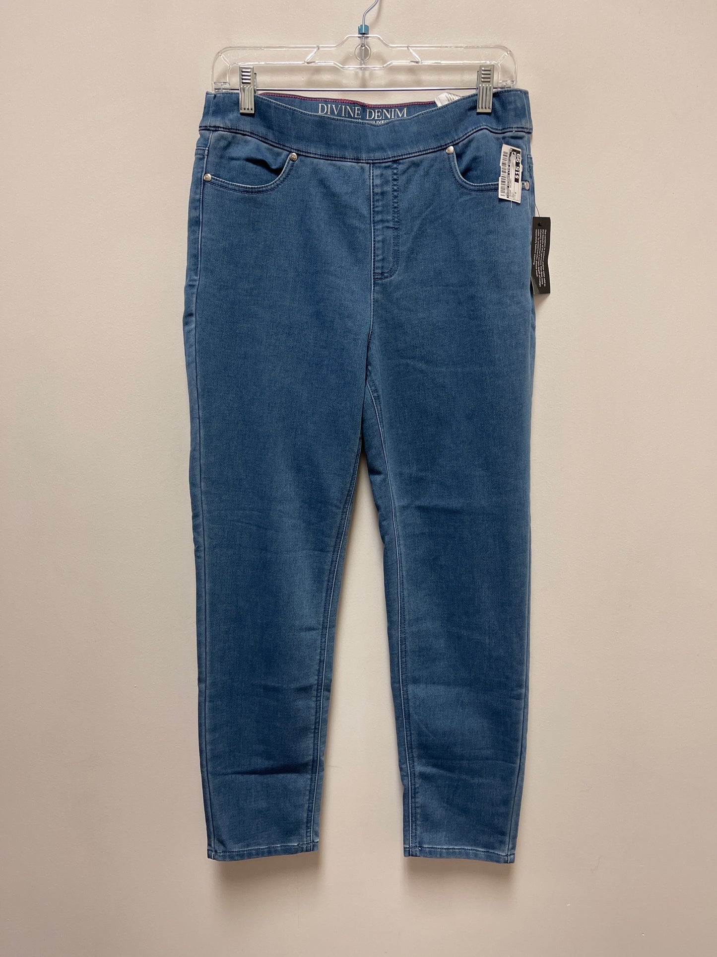 Blue Jeans Skinny Isaac Mizrahi Live Qvc, Size 8