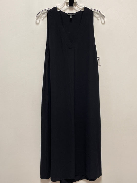 Black Dress Casual Midi Eileen Fisher, Size Xs