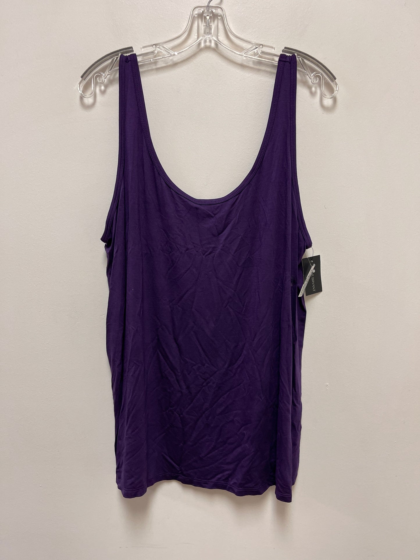 Tank Top By Lane Bryant In Purple, Size: 2x