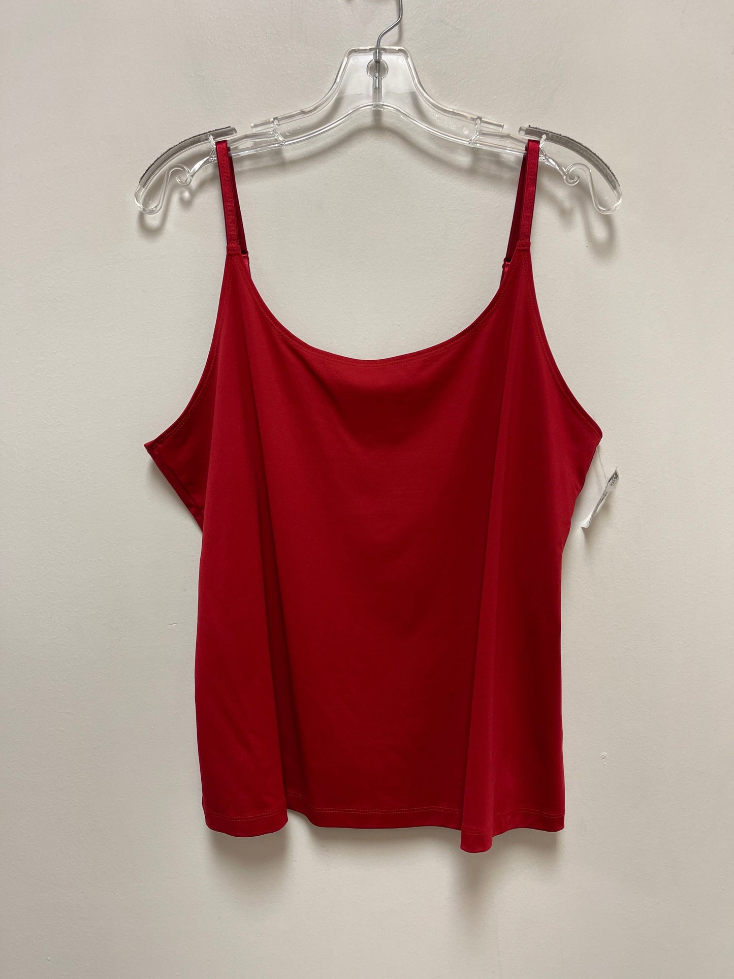 Tank Top By Coldwater Creek In Red, Size: Xl