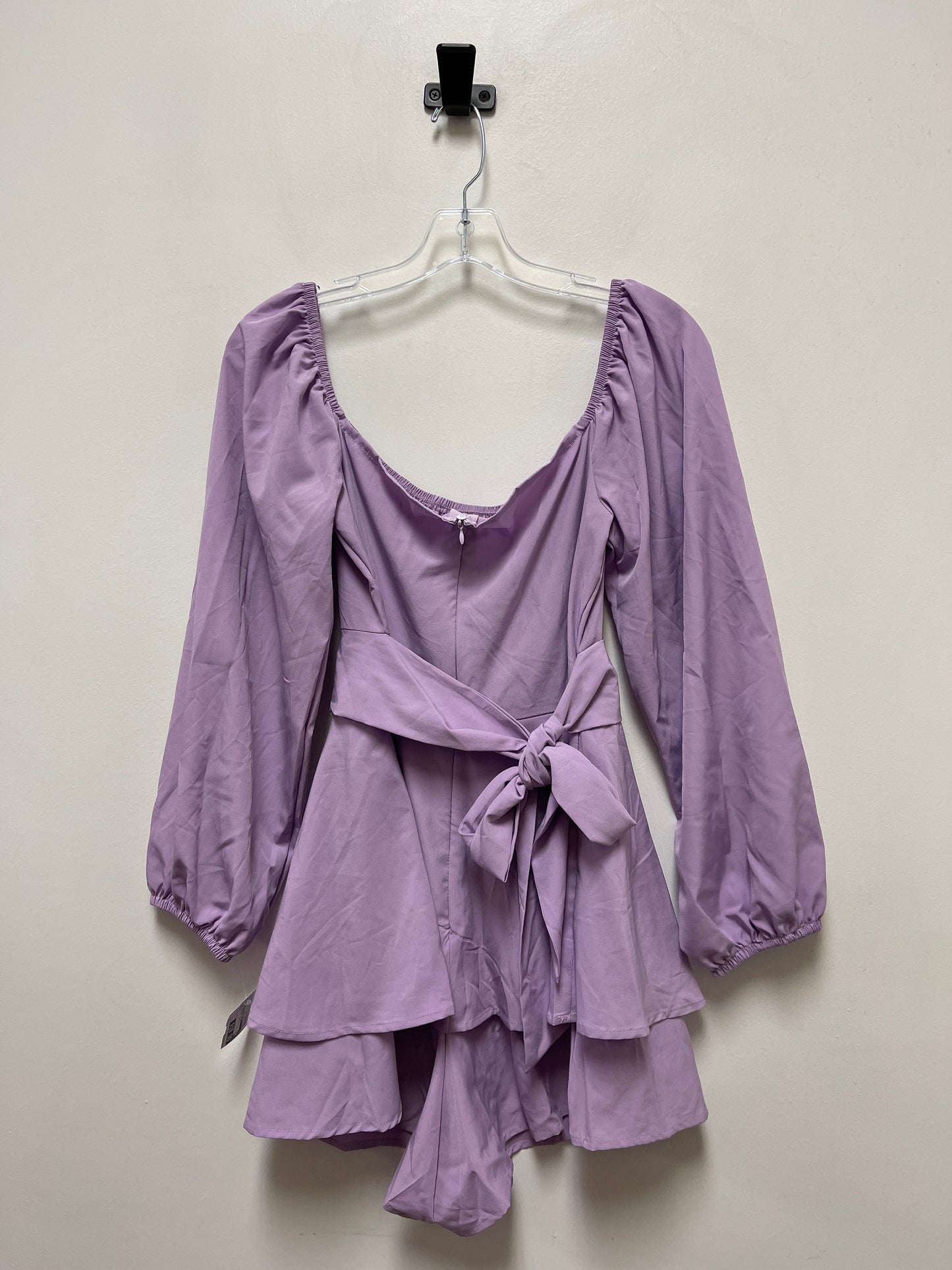 Dress Casual Short By Clothes Mentor In Purple, Size: L