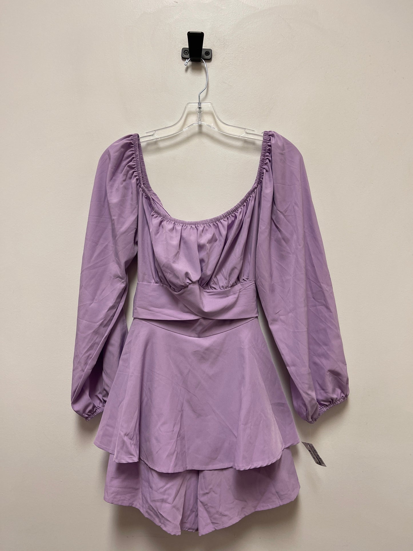 Dress Casual Short By Clothes Mentor In Purple, Size: L