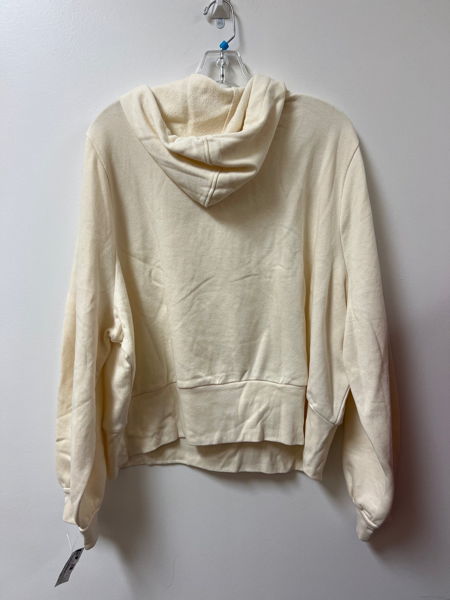 Sweatshirt Hoodie By Madewell In Cream, Size: 3x