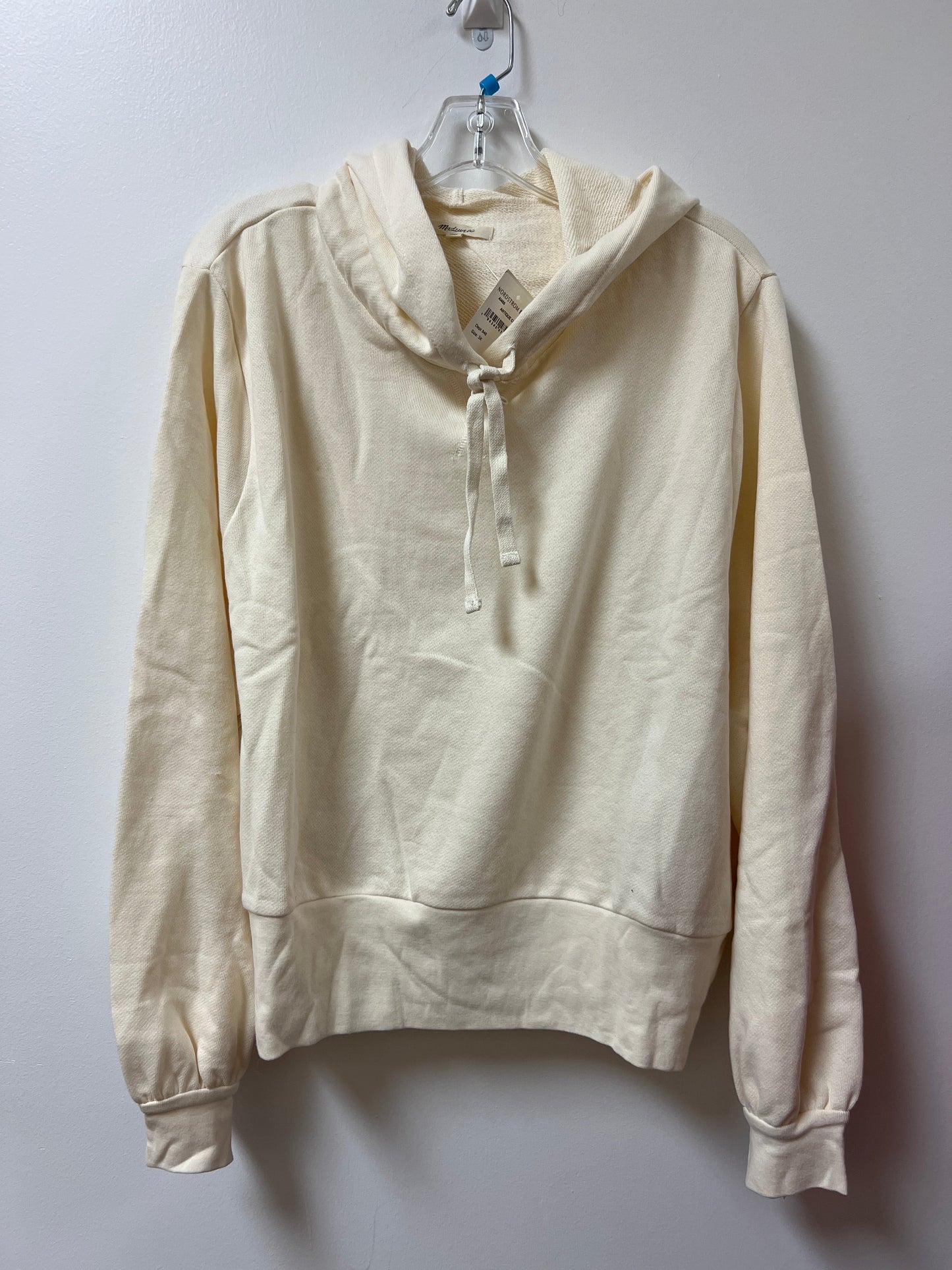 Sweatshirt Hoodie By Madewell In Cream, Size: 3x