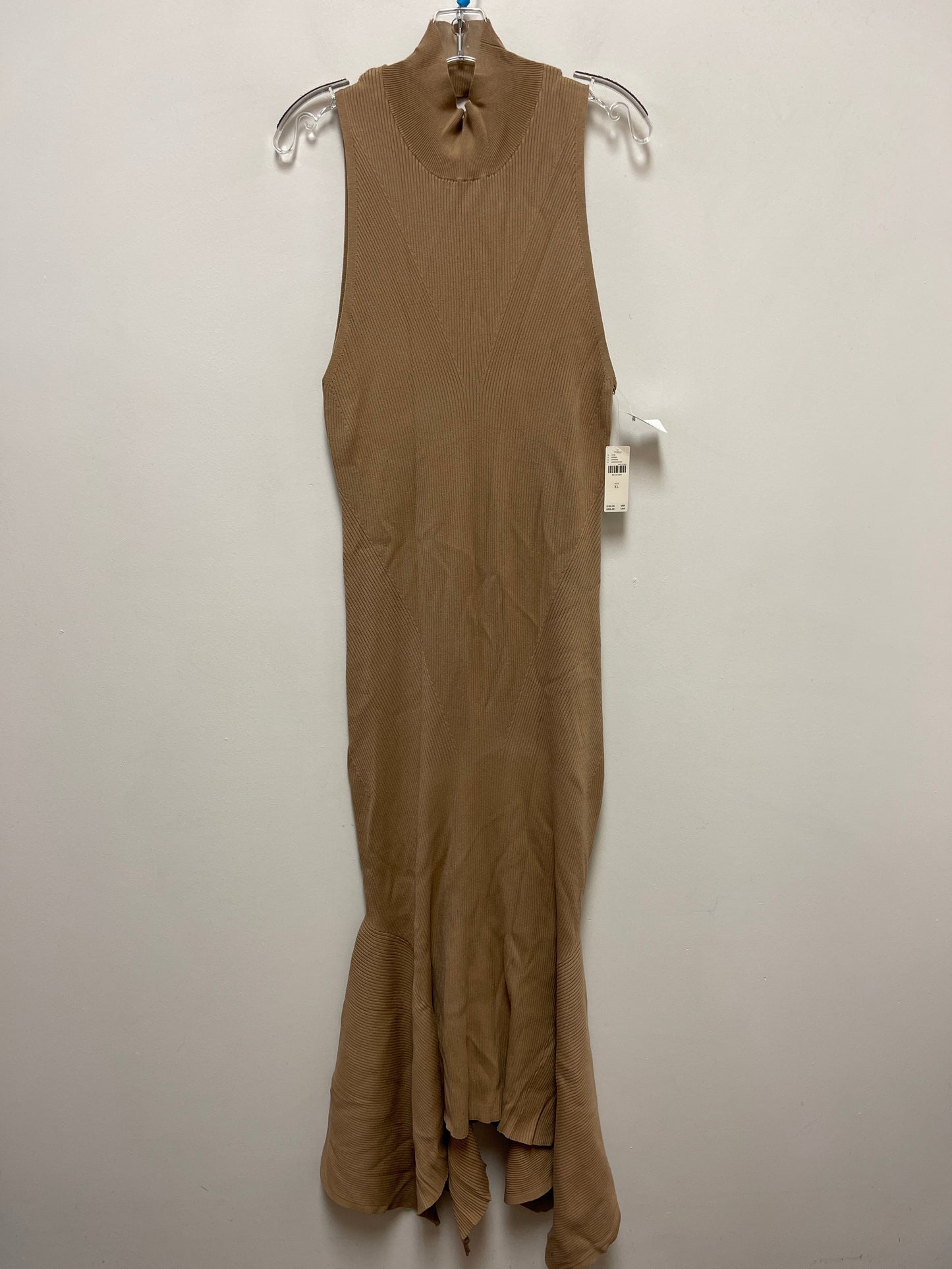 Dress Casual Maxi By Anthropologie In Brown, Size: Xl