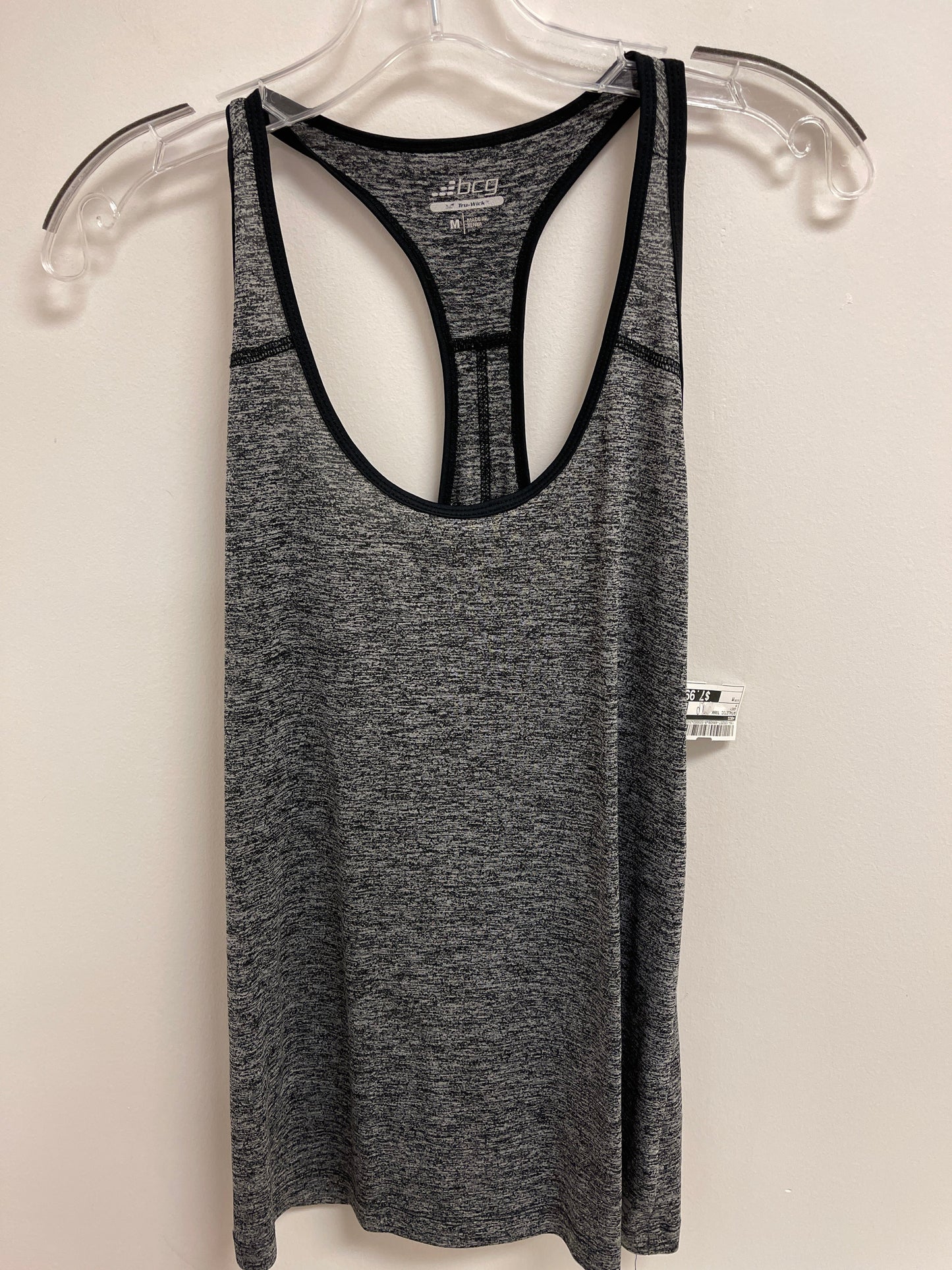 Athletic Tank Top By Bcg In Grey, Size: M