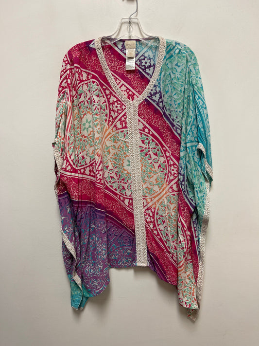 Swimwear Cover-up By Chicos In Multi-colored, Size: L