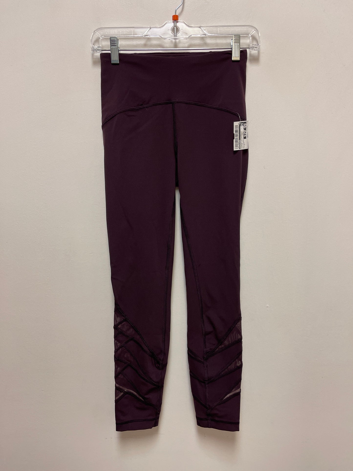 Athletic Leggings By Lululemon In Purple, Size: 4