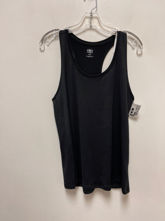 Athletic Tank Top By Athletic Works In Black, Size: S