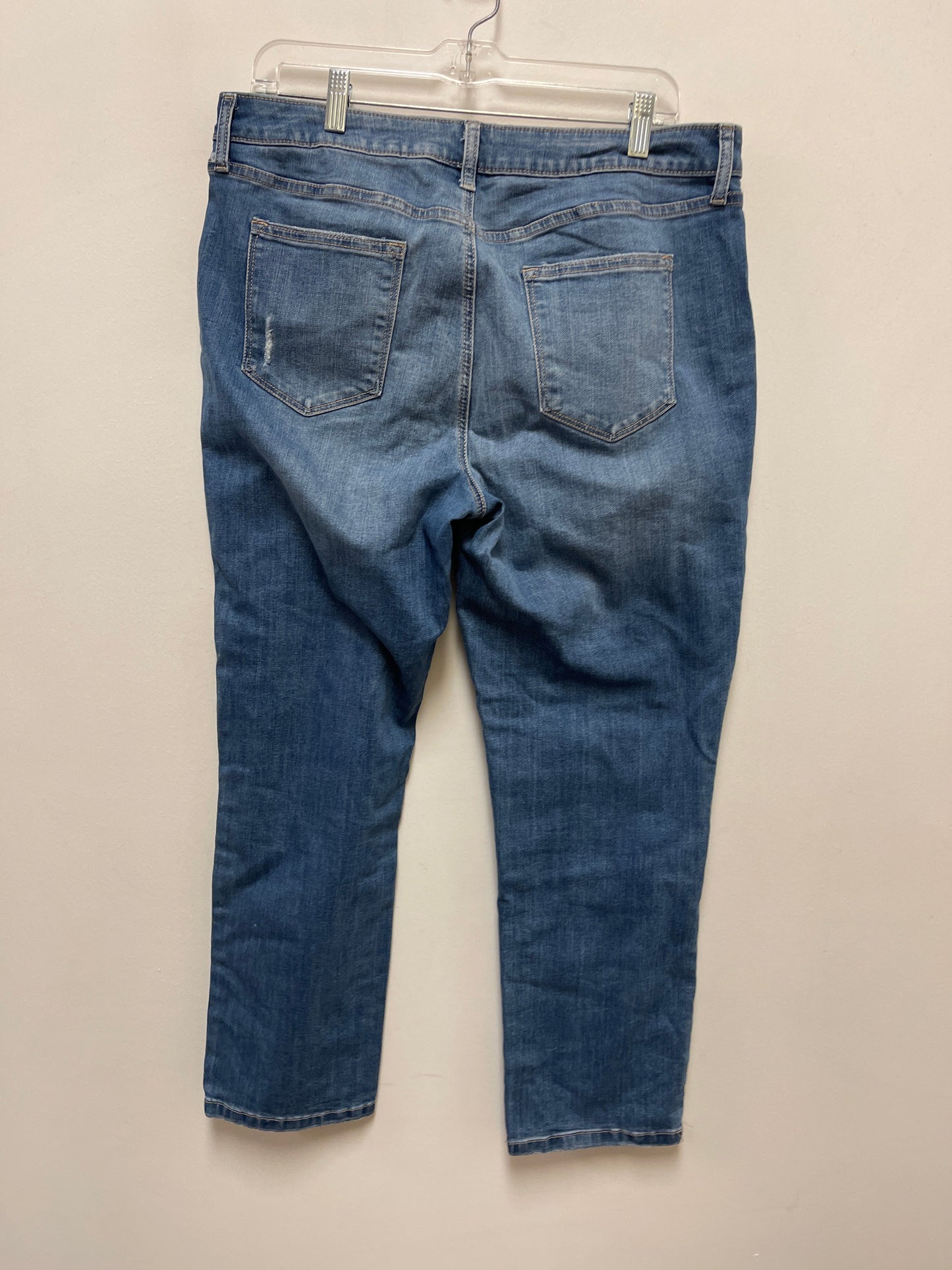 Jeans Straight By Sonoma In Blue Denim, Size: 16