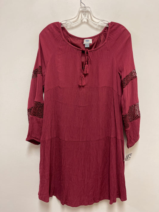 Dress Casual Short By Old Navy In Red, Size: M