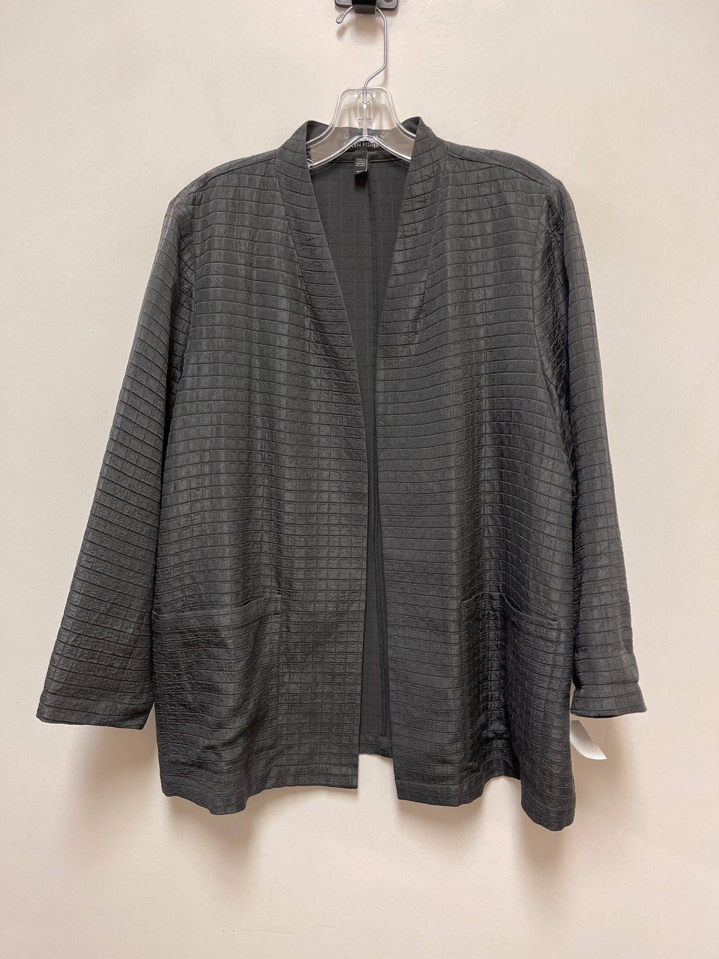 Cardigan By Eileen Fisher In Grey, Size: M