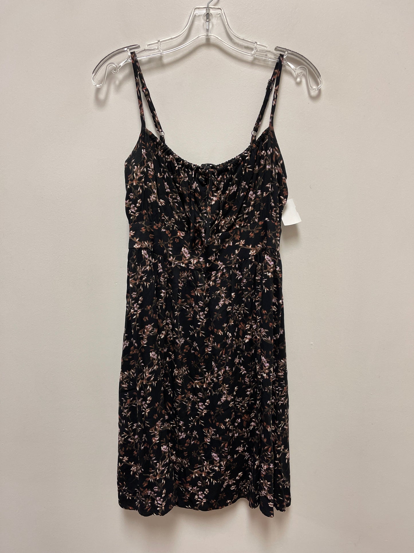 Dress Casual Short By Banana Republic In Black & Pink, Size: S