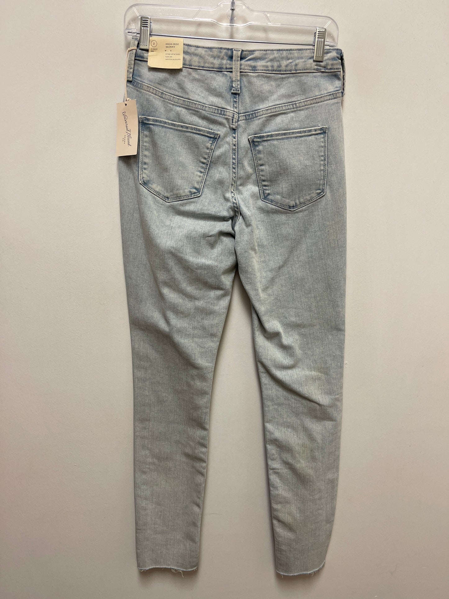 Jeans Skinny By Universal Thread In Blue Denim, Size: 2