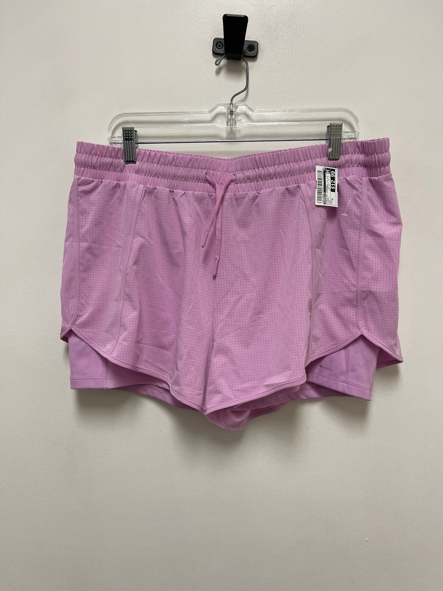 Athletic Shorts By Mondetta In Purple, Size: Xl