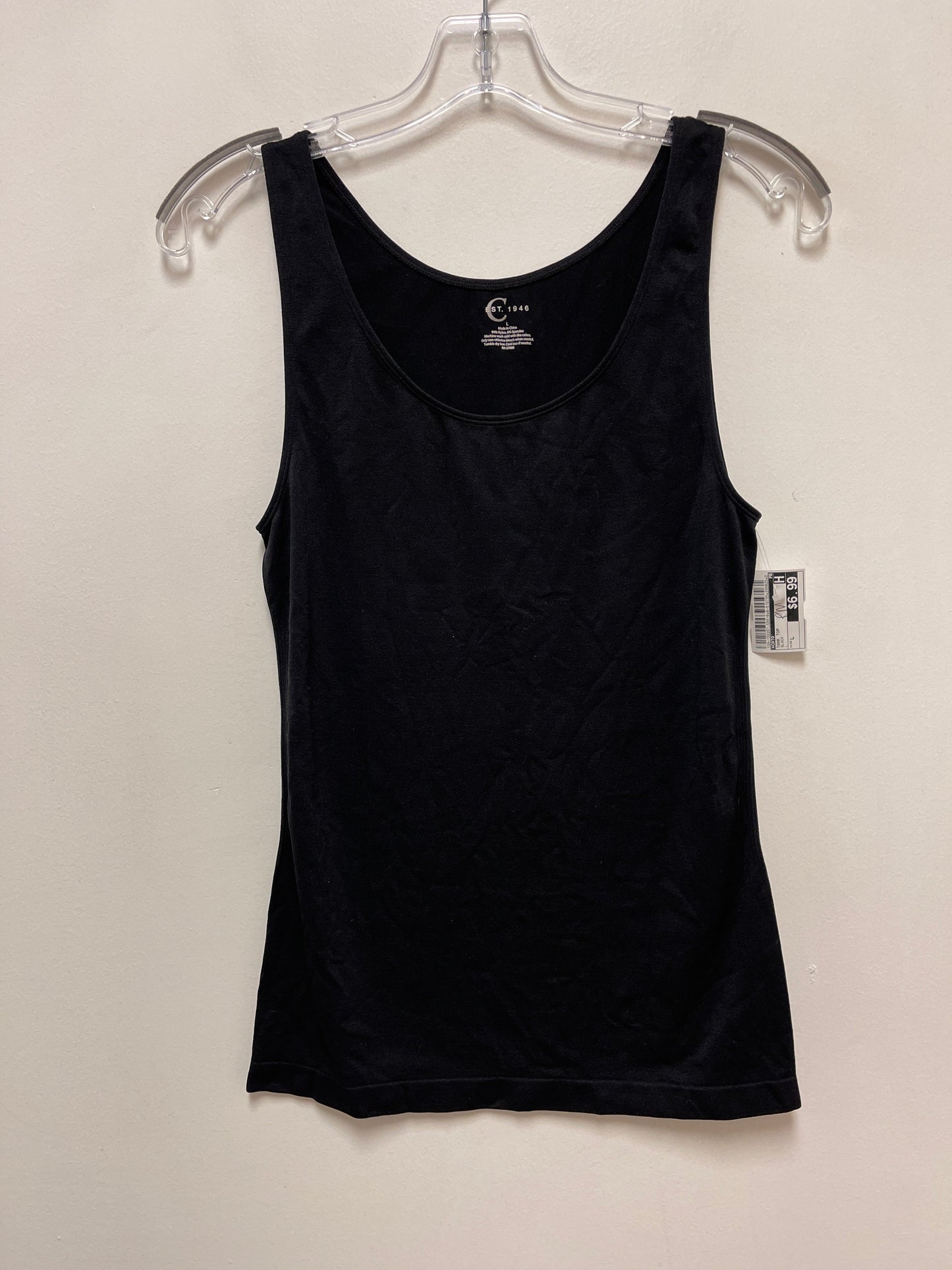 Tank Top By Cato In Black, Size: L