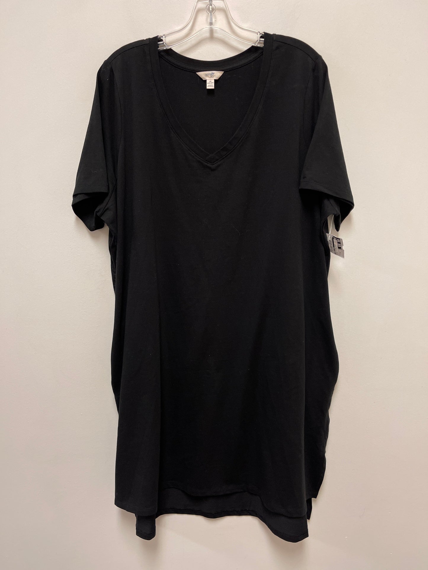 Dress Casual Short By Terra & Sky In Black, Size: 1x