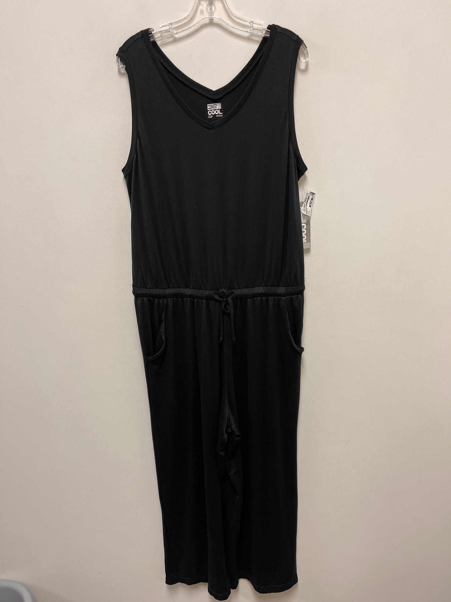 Jumpsuit By 32 Degrees In Black, Size: Xl