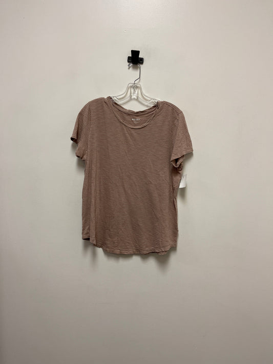 Top Short Sleeve By Old Navy In Brown, Size: L