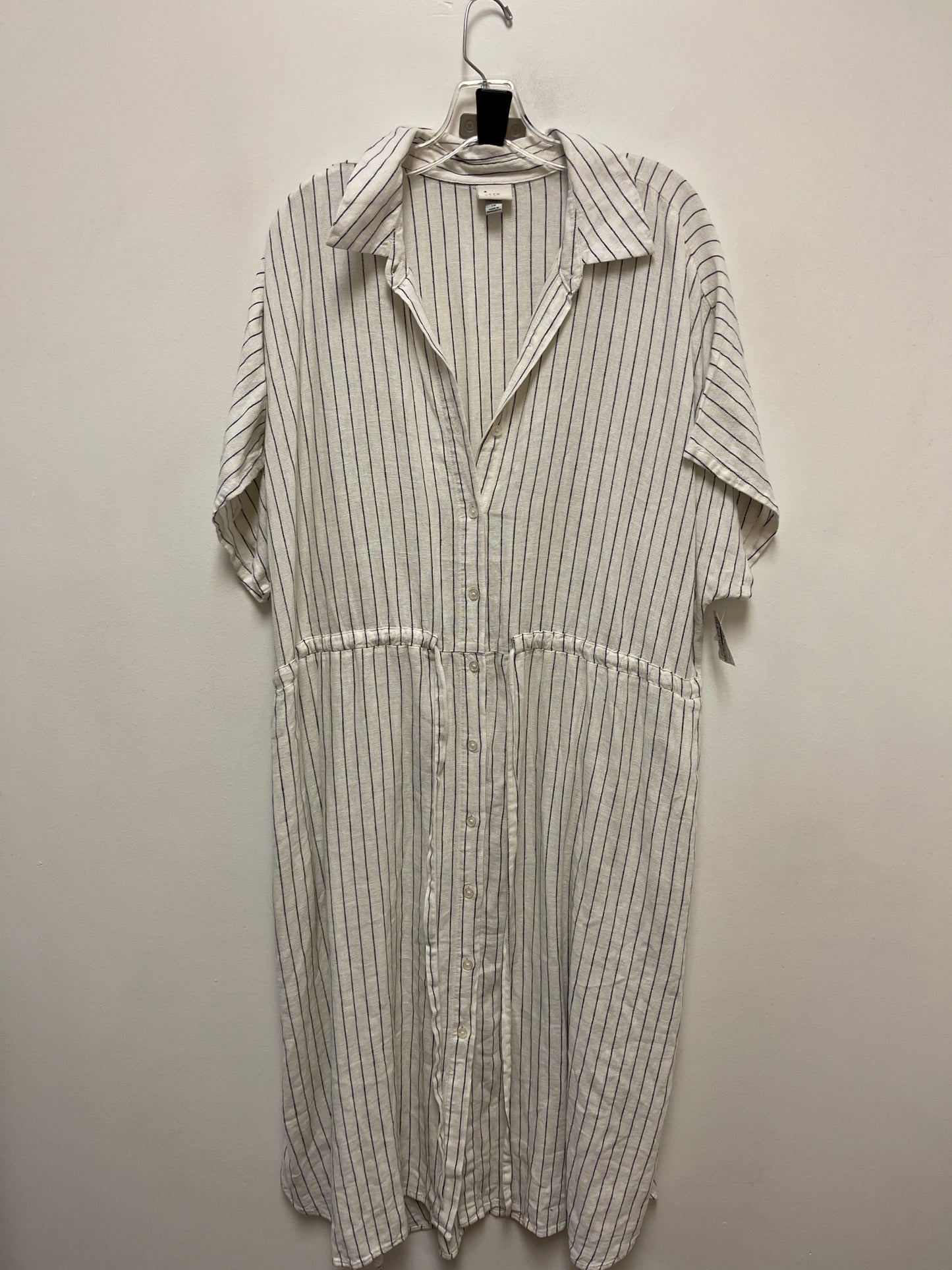 Dress Casual Maxi By A New Day In Striped Pattern, Size: 1x