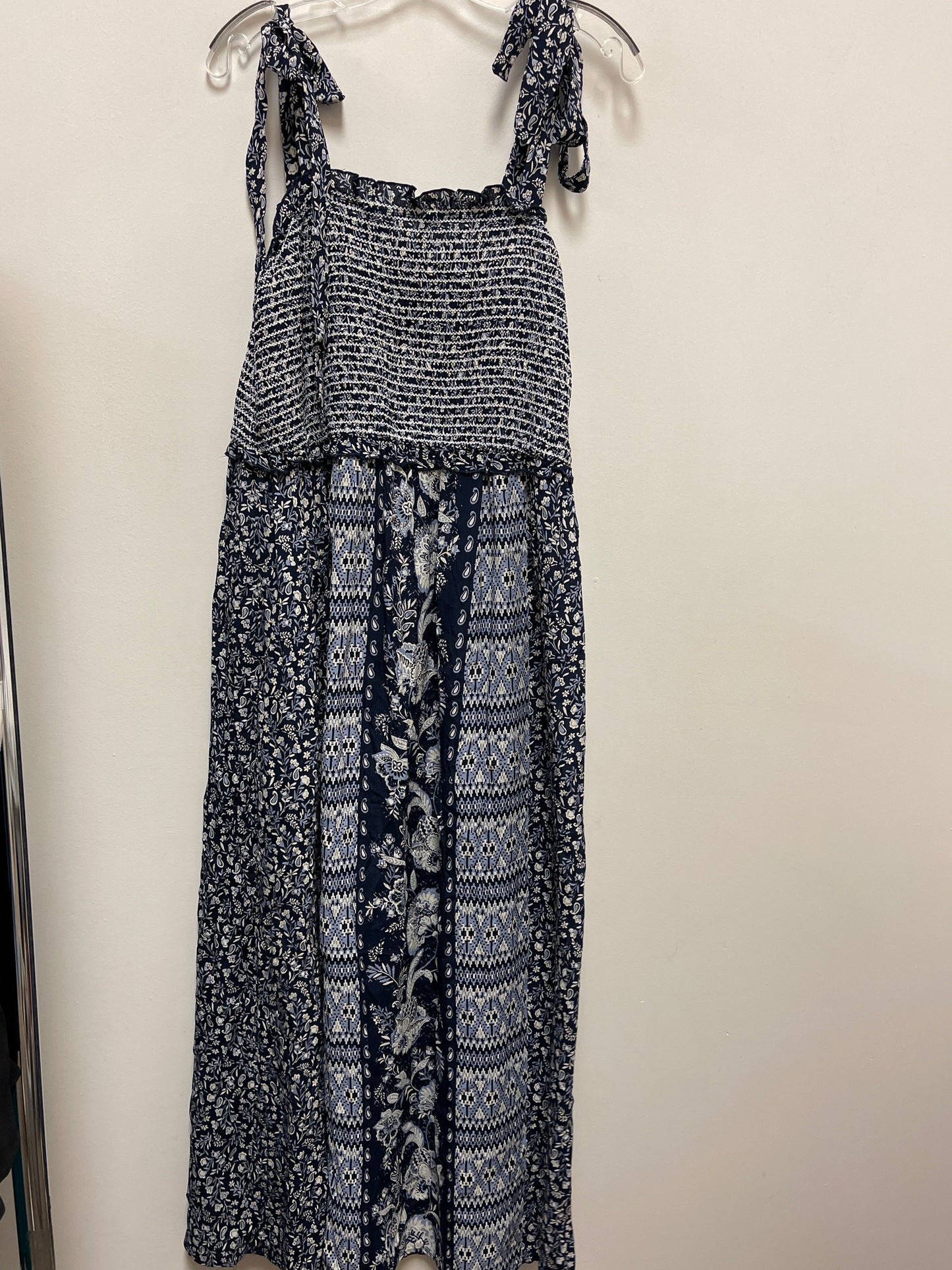 Dress Casual Maxi By Angie In Navy, Size: 1x