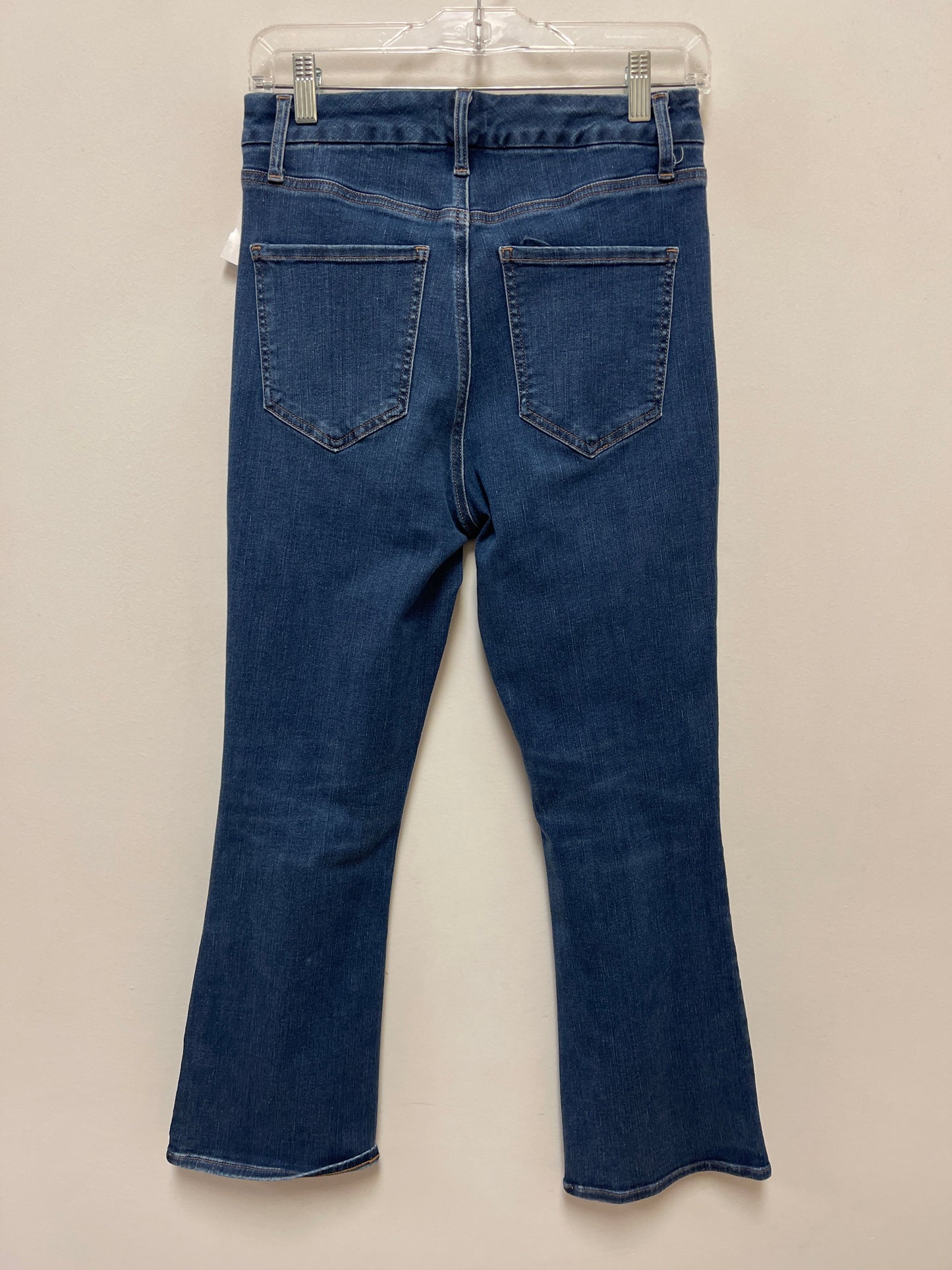 Jeans Flared By Express In Blue Denim, Size: 8