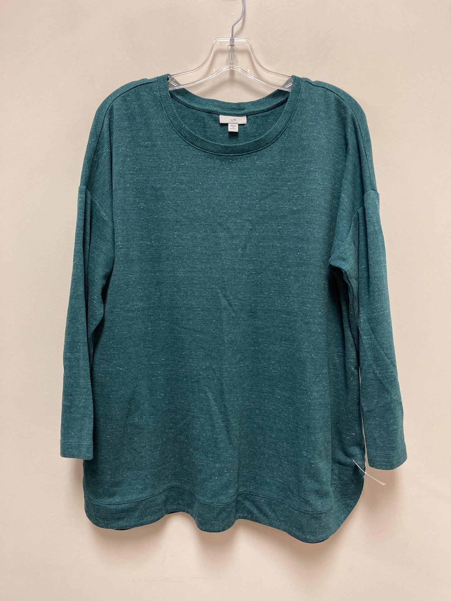 Top Long Sleeve By J. Jill In Blue, Size: 1x