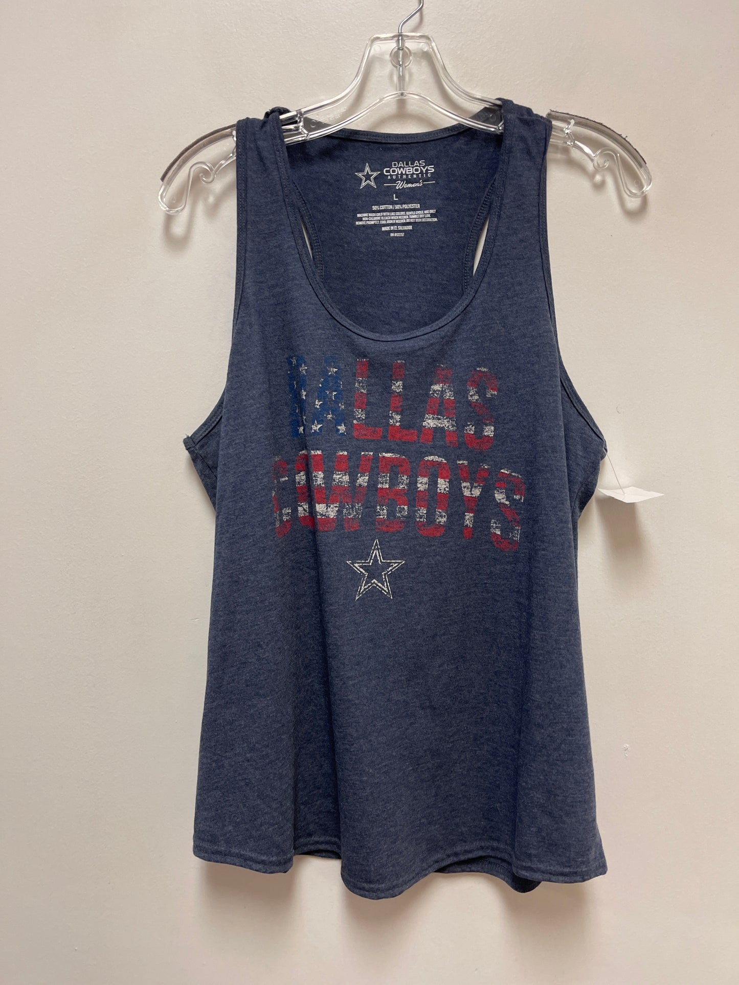 Tank Top By Clothes Mentor In Navy, Size: L