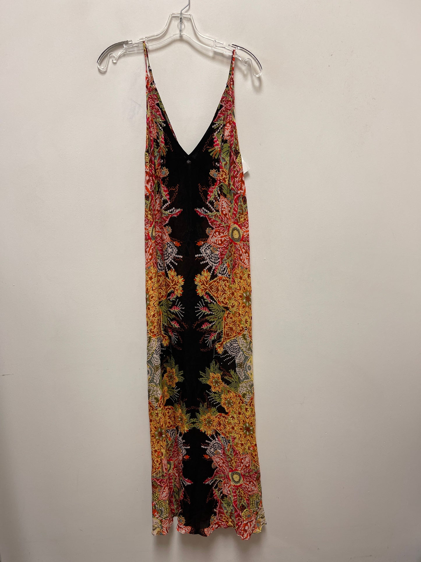 Dress Casual Maxi By Free People In Floral Print, Size: Xs