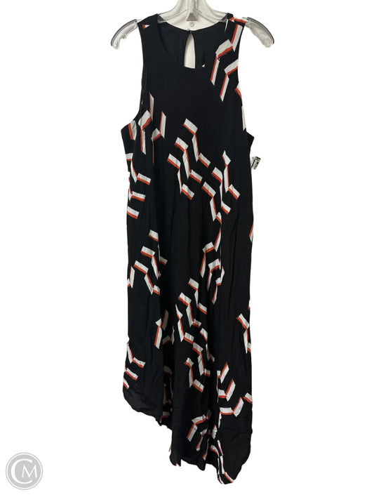 Dress Casual Maxi By Rachel Roy In Black & Red, Size: 1x