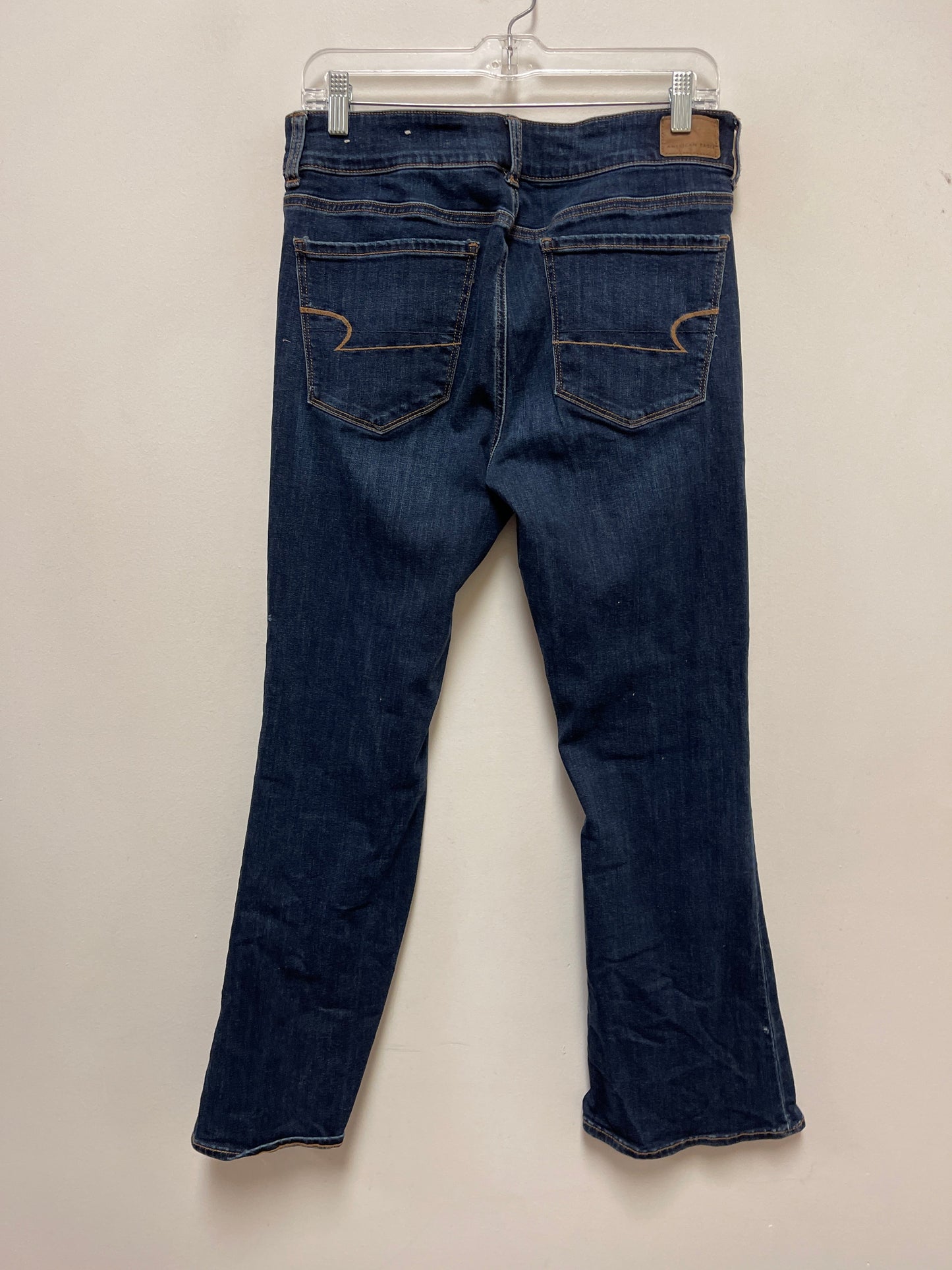 Jeans Boot Cut By American Eagle In Blue Denim, Size: 12