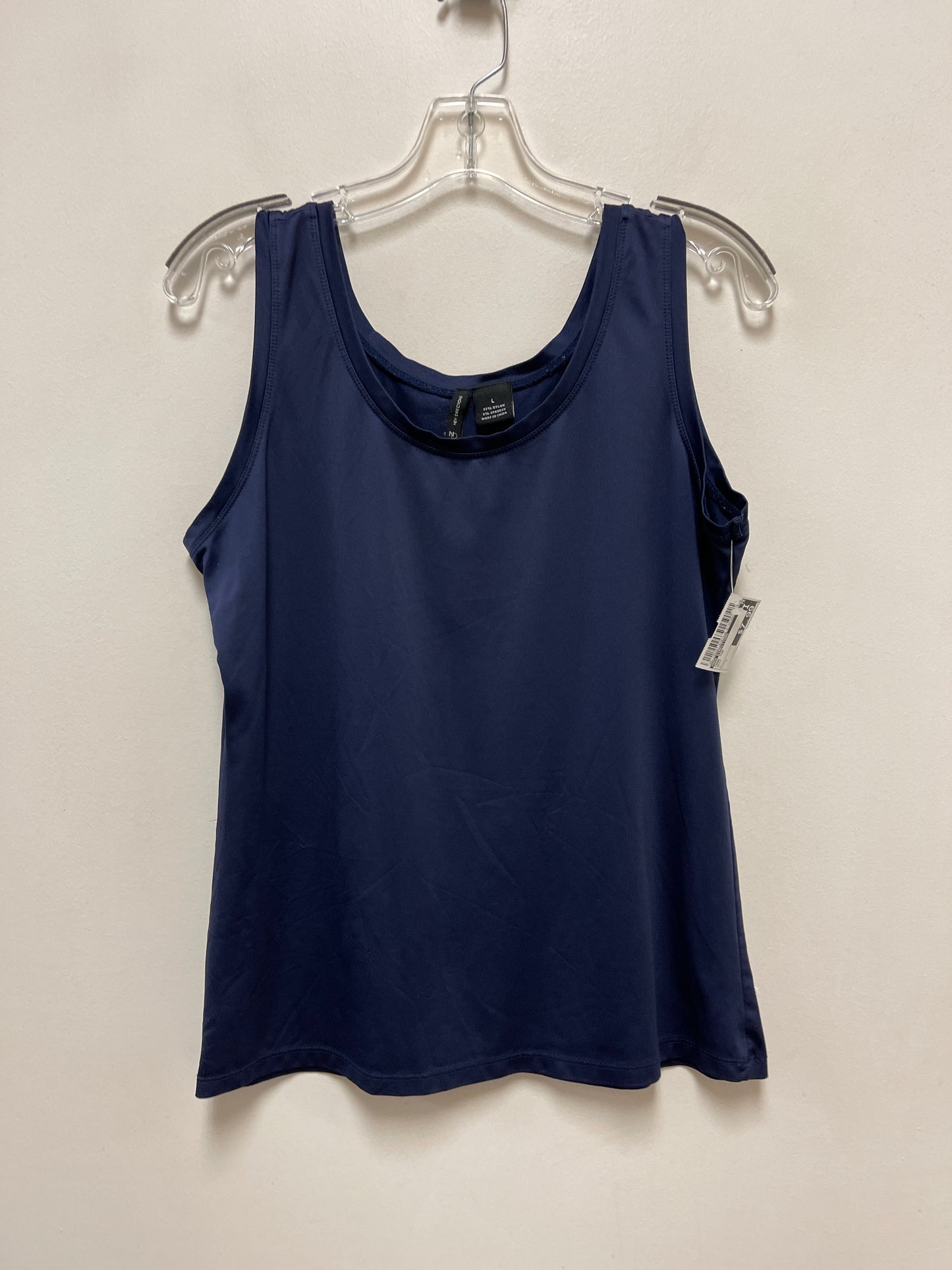 Tank Top By New Directions In Navy, Size: L