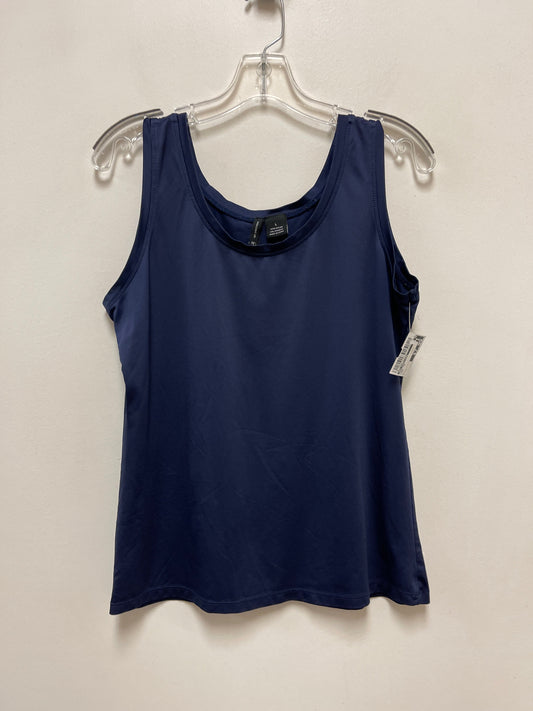 Tank Top By New Directions In Navy, Size: L