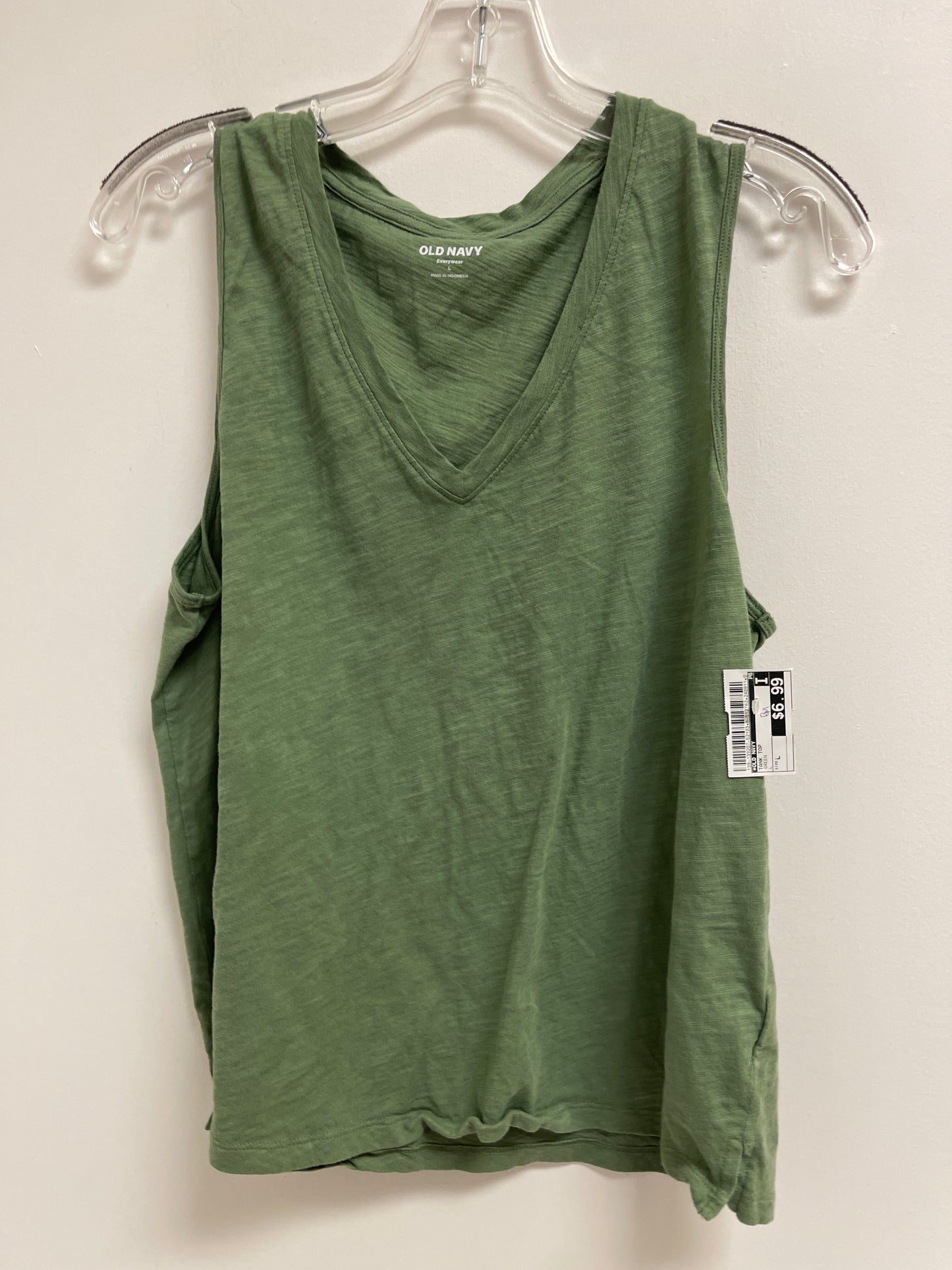 Tank Top By Old Navy In Green, Size: L