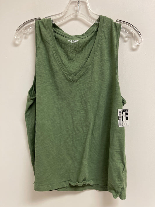 Tank Top By Old Navy In Green, Size: L