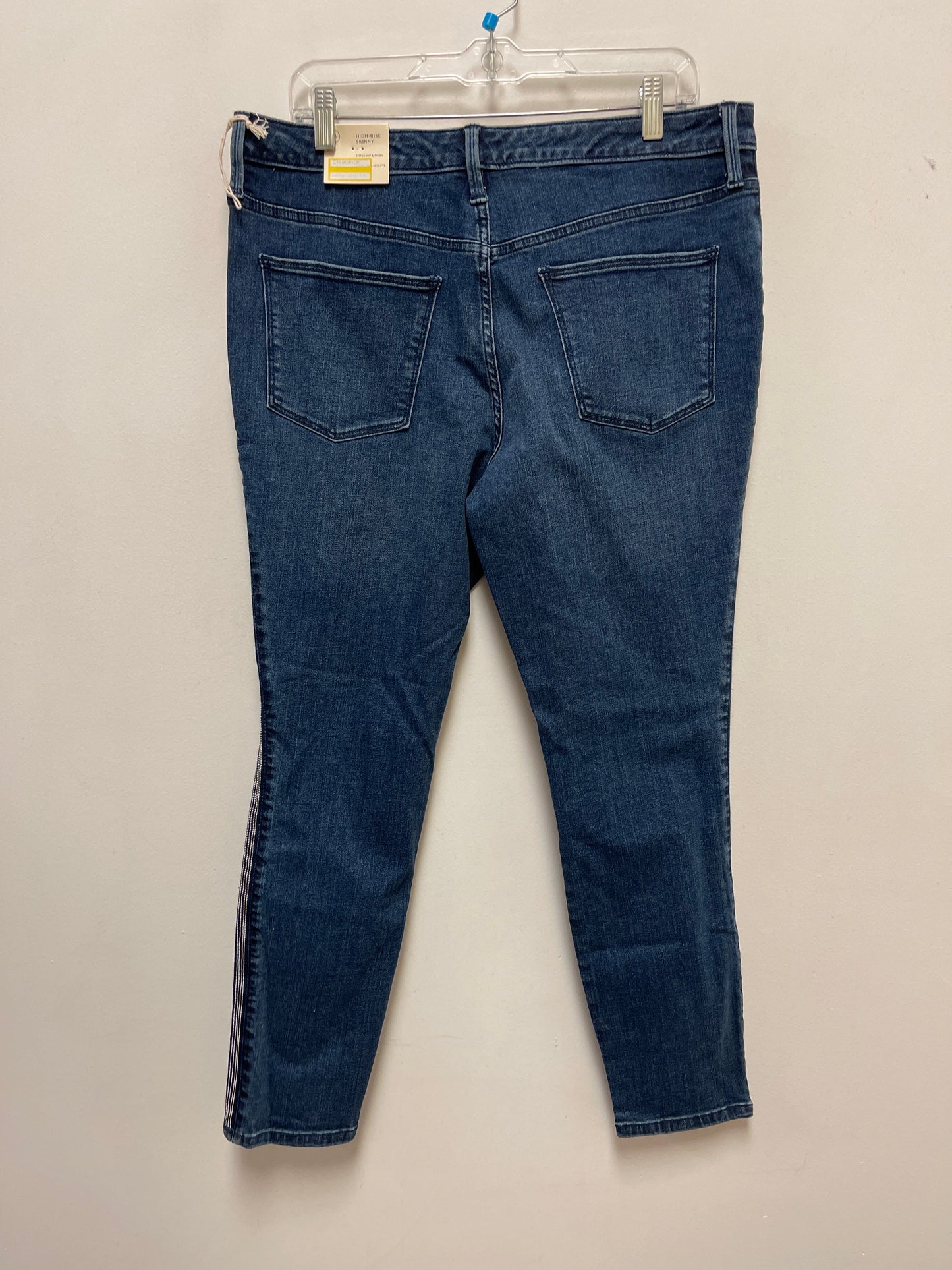 Jeans Skinny By Universal Thread In Blue Denim, Size: 14