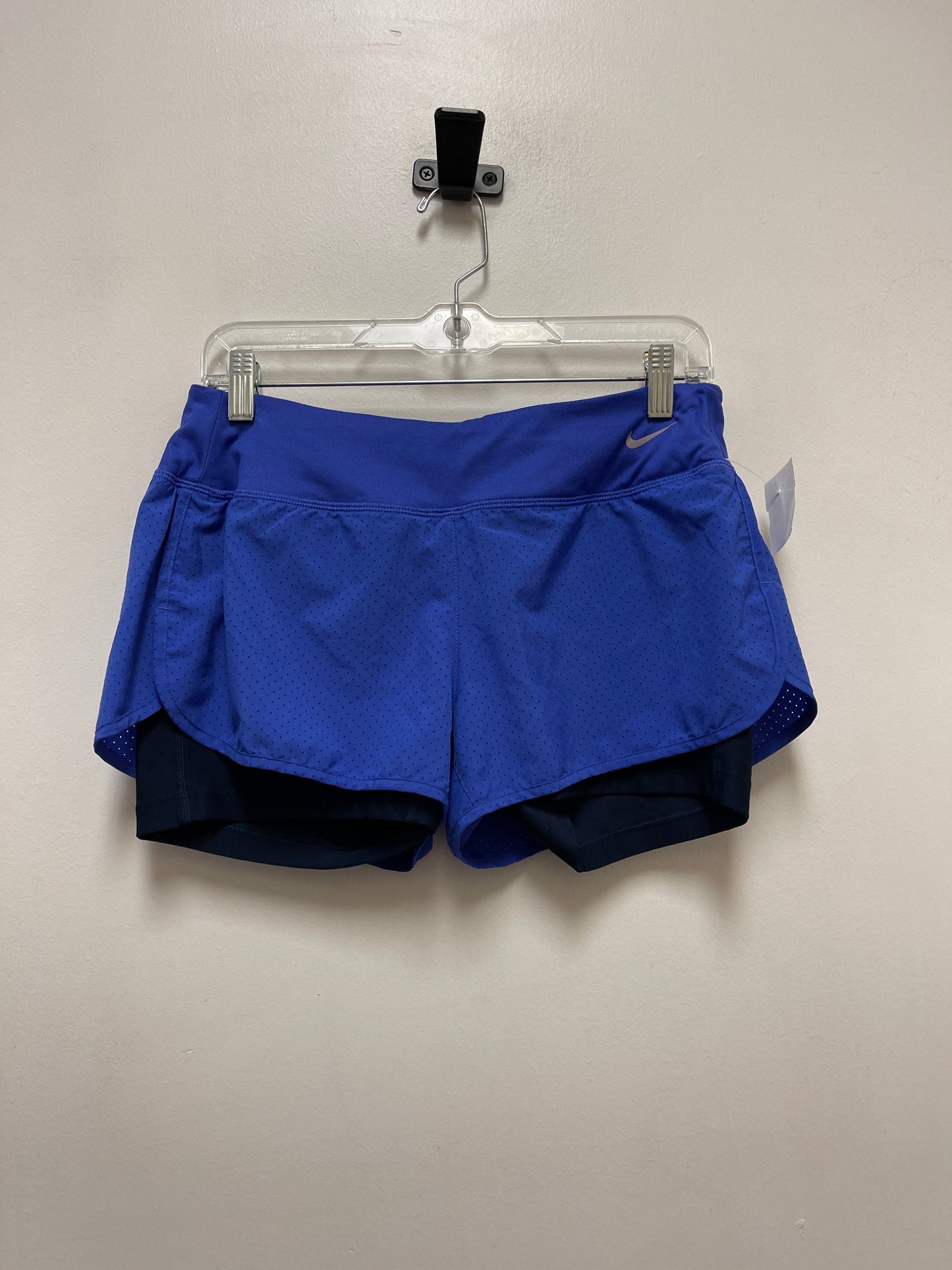 Athletic Shorts By Nike In Blue, Size: M