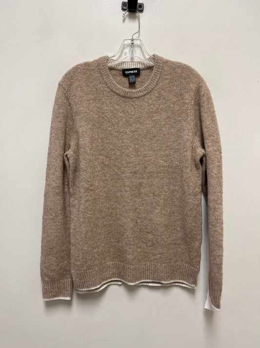 Sweater By Express In Cream, Size: S