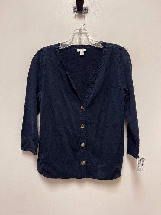 Cardigan By J. Jill In Navy, Size: S