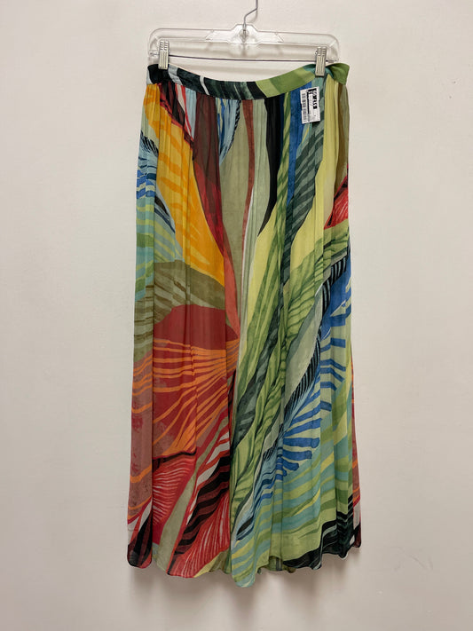 Skirt Maxi By Chicos In Multi-colored, Size: 8