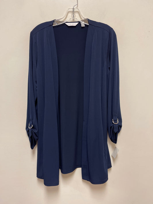 Cardigan By Susan Graver In Navy, Size: S