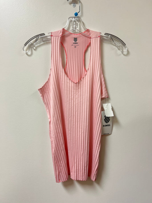 Athletic Tank Top By K Swiss In Pink, Size: Xs