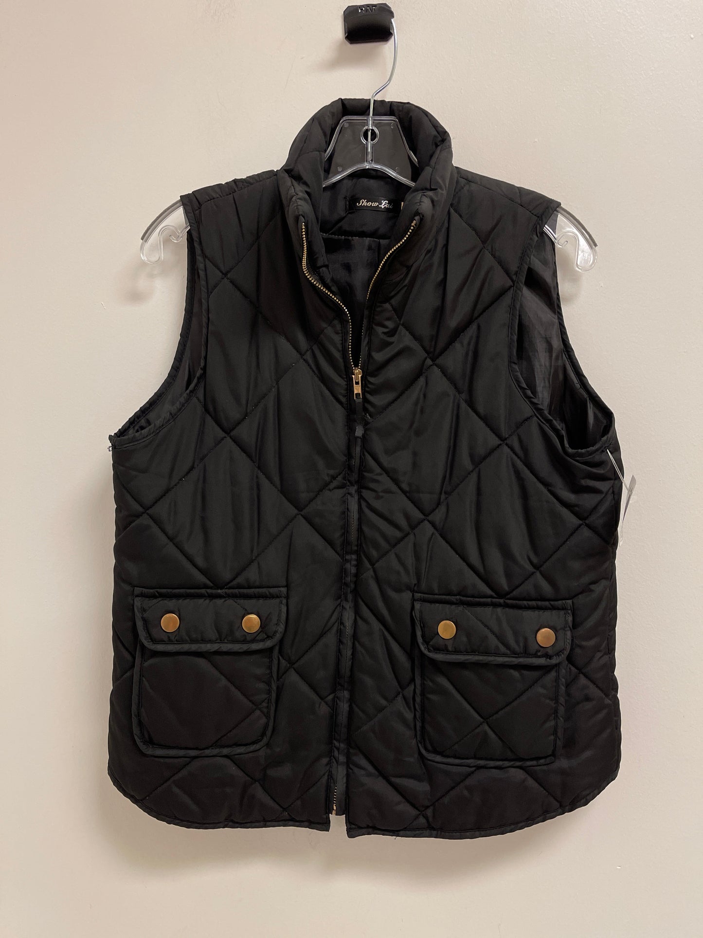 Vest Puffer & Quilted By Clothes Mentor In Black, Size: Xl