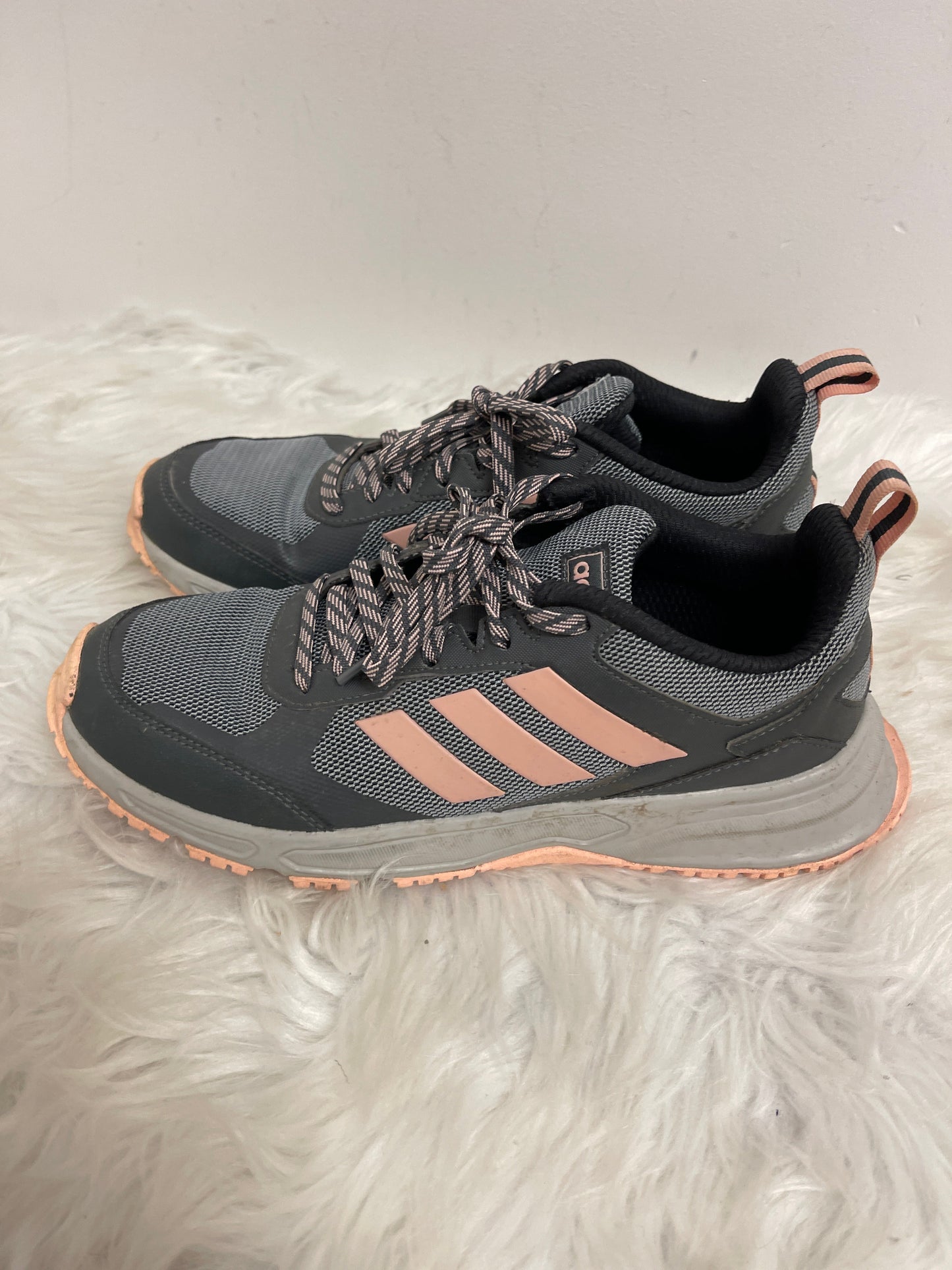 Shoes Athletic By Adidas In Grey, Size: 8